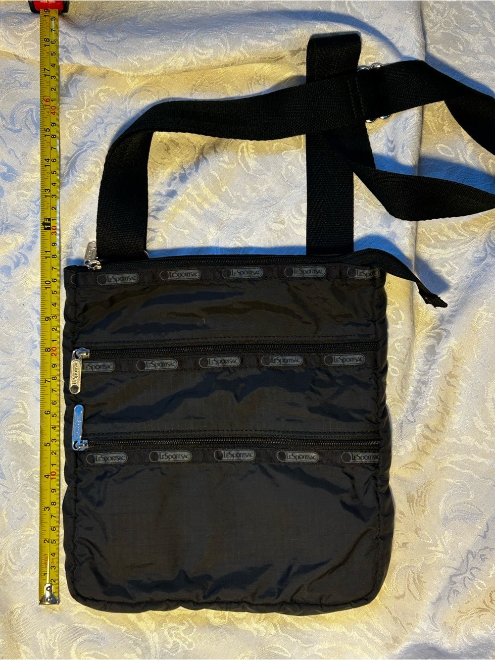 LeSportsac Black Crossbody Bag - Lightweight Shoulder Bag
